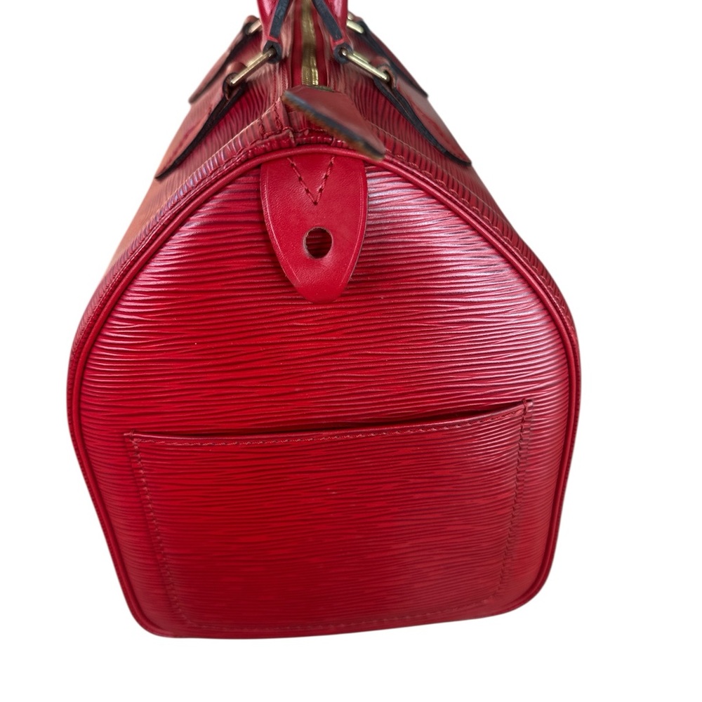 Louis Vuitton Epi Red satchel speedy 35 Handbag - Picture 4 of 10